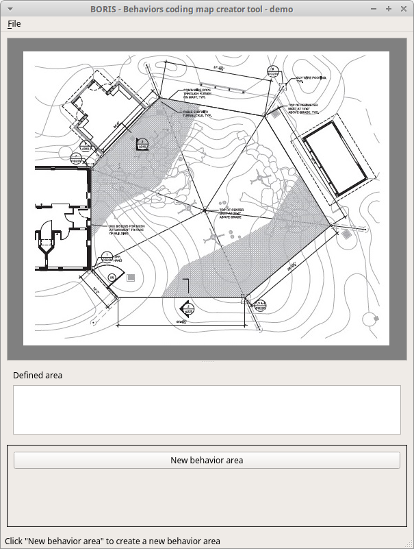 Behaviors coding map