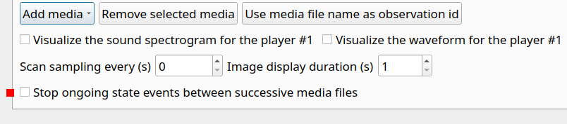 Stop state events between media files